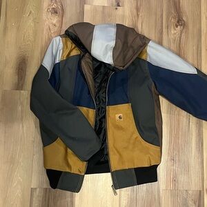 Patchwork Carhartt Jacket Small